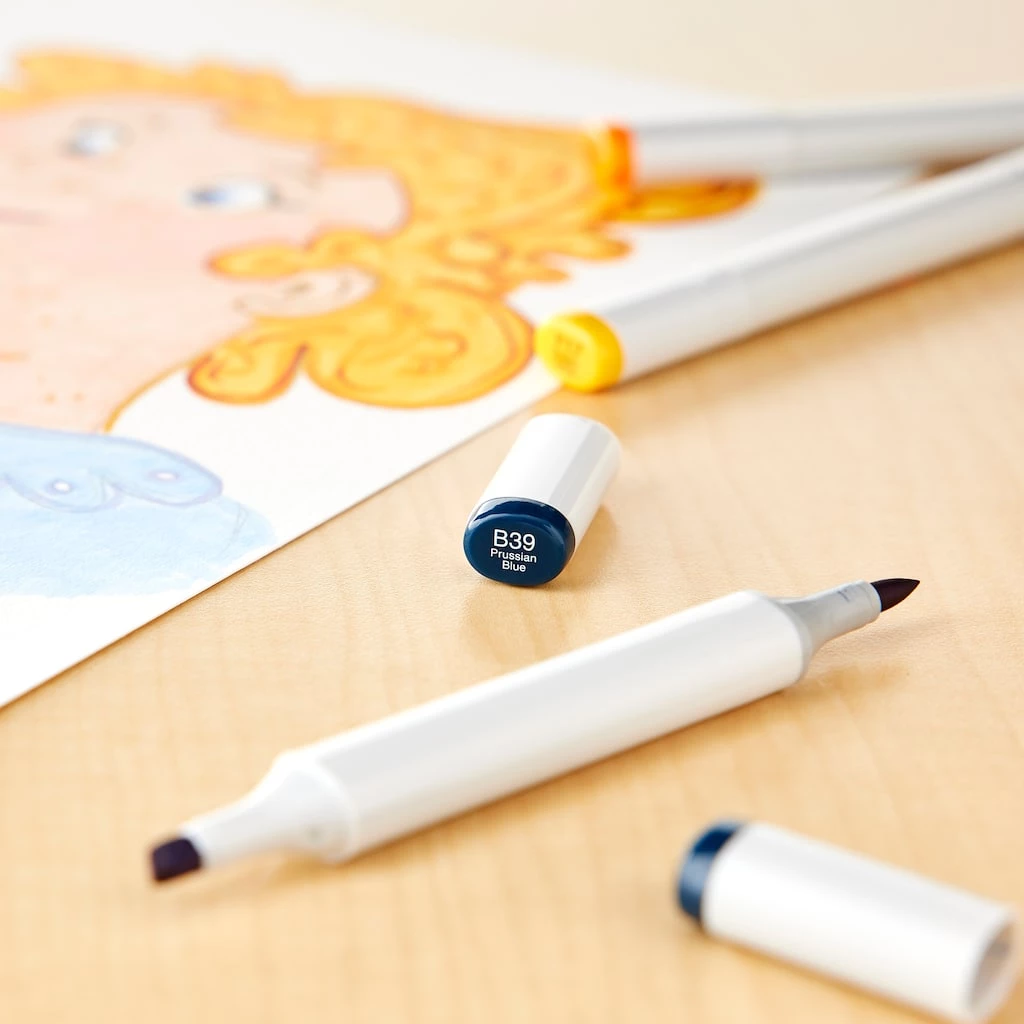 Coupon 🎉 Copic® Sketch Marker, Blues 🥰 4 Coupon 🎉 Copic® Sketch Marker, Blues 🥰 - Image 2