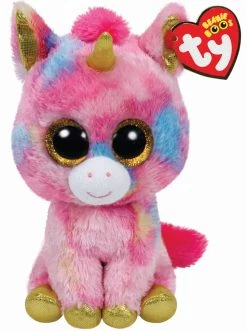 Best Sale 🔥 Ty Beanie Boos™ Fantasia Multicolored Unicorn, Regular 👏
