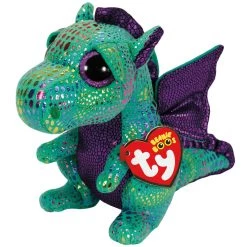 Budget ✨ Ty Beanie Boos™ Cinder Green Dragon, Regular ✔️