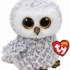 Best reviews of 🛒 Ty Beanie Boo's™ White Owlette Owl, Medium ✔️ -Copic Shop 10490681