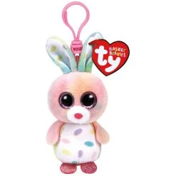 Wholesale 🎁 Ty Beanie Boos™ Bubby Multicolor Bunny, Clip 🎉