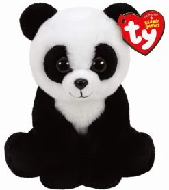 Cheap 🔥 Ty Original Beanie Babies® Black & White Baboo Panda, Regular ✔️