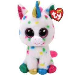 Hot Sale 🧨 Ty Beanie Boos™ Harmonie Speckled Unicorn, Medium ❤️