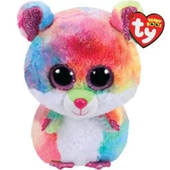 Outlet 🛒 Ty Beanie Boos™ Rodney Multicolored Hamster, Medium ⌛