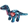 Best Sale ⌛ Ty Flippables™ Tremor Aqua & Pink Sequin Dinosaur, Regular ✔️ -Copic Shop 10597115 1