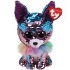 Discount 🌟 Ty Flippables™ Yappy Blue & Purple Sequin Chihuahua, Regular 🥰 -Copic Shop 10597120 1