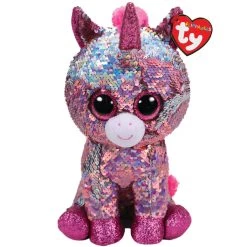 Deals ❤️ Ty Flippables™ Sparkle Pink Sequin Unicorn, Medium 🔥