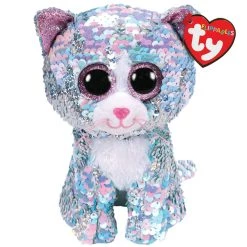 Best Pirce ⌛ Ty Beanie Boos™ Flippables™ Whimsy Blue Cat, Regular 🧨