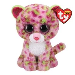 Wholesale ✨ Ty Beanie Boos™ Lainey Pink Leopard, Regular ✨