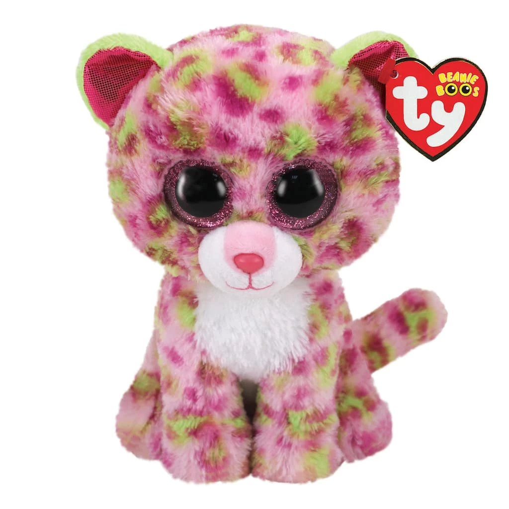 Wholesale ✨ Ty Beanie Boos™ Lainey Pink Leopard, Regular ✨ 3 Wholesale ✨ Ty Beanie Boos™ Lainey Pink Leopard, Regular ✨