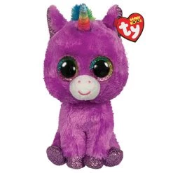 Coupon ✨ Ty Beanie Boos™ Rosette Purple Unicorn, Medium 🤩