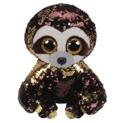 Promo 🎁 Ty Flippables™ Dangler Brown Sequin Sloth ❤️
