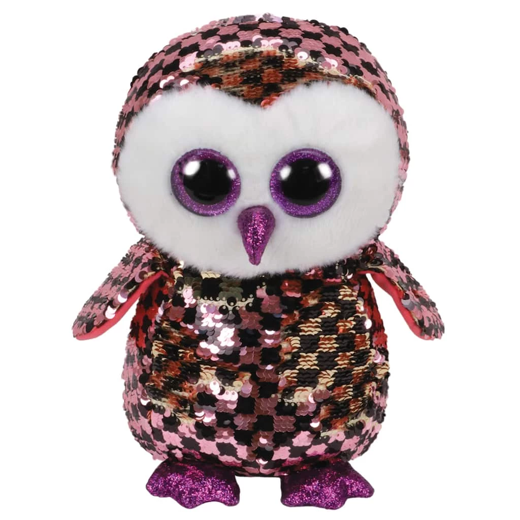 Flash Sale ๐ Ty Flippables™ Checks Sequin Pink & Black Owl, Medium ๐ 3 Flash Sale ๐ Ty Flippables™ Checks Sequin Pink & Black Owl, Medium ๐
