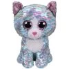 Budget ⌛ Ty Flippables™ Whimsy Sequin Blue Cat, Medium 🔔 -Copic Shop 10662015 1
