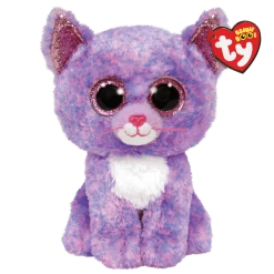 Cheap 🥰 Ty Beanie Boos™ Cassidy Lavender Cat, Regular 🧨