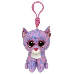 Discount 😉 Ty Beanie Boos™ Cassidy Lavender & Pink Cat, Clip 🌟