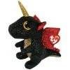 Deals 🧨 Ty Beanie Boos™ Grindal Black & Red Dragon with Horn, Medium 👍 -Copic Shop 10670439 1