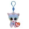 New 🧨 Ty Beanie Boos™ Heather Rainbow Cat with Horn, Clip 🤩 -Copic Shop 10673060 1