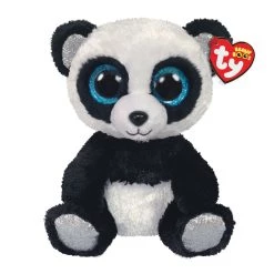 Flash Sale ✨ Ty Beanie Boos™ Bamboo Black & White Panda, Medium 🥰