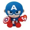 Brand new 🤩 Ty Beanie Babies™ Marvel® Captain America, Regular 😉 -Copic Shop 10673081 1