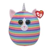 Best reviews of 🔔 Ty Squish-A-Boos™ Heather Rainbow Striped Cat with Horn, Medium ❤️