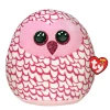 Brand new 😍 Ty Squish-A-Boos™ Pinky Pink & White Owl, Medium 🧨 -Copic Shop 10673135 1