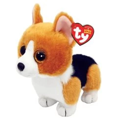 Discount 😀 Ty Beanie Babies™ Colin Brown & White Corgi, Regular 😍