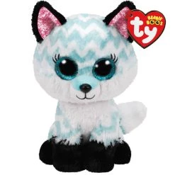 Buy 🤩 Ty Beanie Boos™ Atlas Aqua Chevron Fox, Medium 🔔