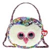 New 🧨 Ty Fashion Owen Rainbow Owl, Sequin Purse 😉 -Copic Shop 10689282 1