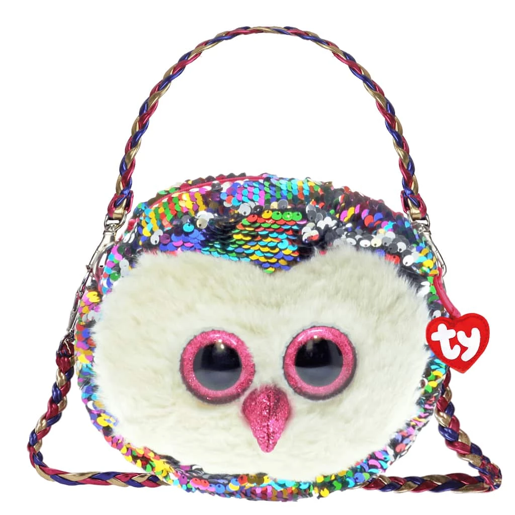 New ๐งจ Ty Fashion Owen Rainbow Owl, Sequin Purse ๐ 3 New ๐งจ Ty Fashion Owen Rainbow Owl, Sequin Purse ๐