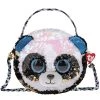 Deals ⌛ Ty Fashion Bamboo Black & White Panda, Sequin Purse 🌟 -Copic Shop 10689299 1