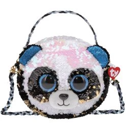 Deals ⌛ Ty Fashion Bamboo Black & White Panda, Sequin Purse 🌟