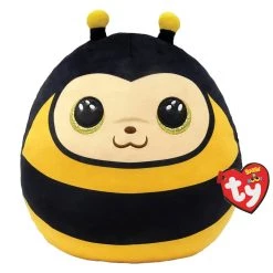 Deals ❤️ Ty Squish-A-Boos™ Zinger Black & Yellow Bee, Large 😀