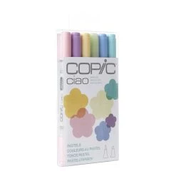 Top 10 🥰 6 Packs: 6 ct. (36 total) Copic® Ciao Marker Set, Pastels 👏 -Copic Shop 28507 051451 1