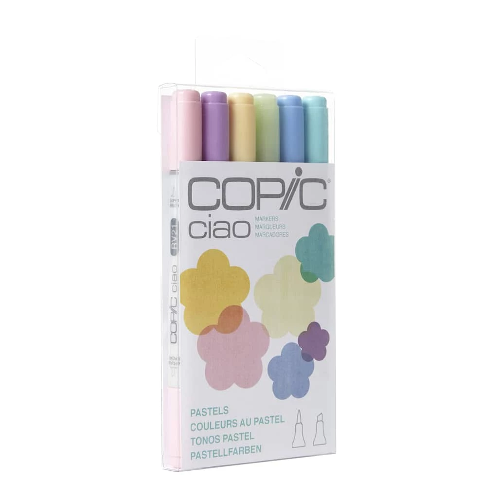 Promo ⭐ Copic® Ciao Marker Set, 6 Color Pastels 😀 4 Promo ⭐ Copic® Ciao Marker Set, 6 Color Pastels 😀 - Image 2