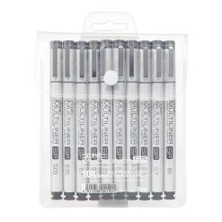 Deals 😀 4 Pack: Copic® Black Multiliner SP Pen Set A ✨