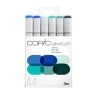Best Sale 🎉 6 Packs: 6 ct. (36 total) Copic® Sketch Marker Set, Sea & Sky 🛒 -Copic Shop D037263S 1 1