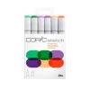 Outlet 🔔 Copic® Sketch Marker Set, 6 Color Secondary Tones 👍 -Copic Shop D037295S 1