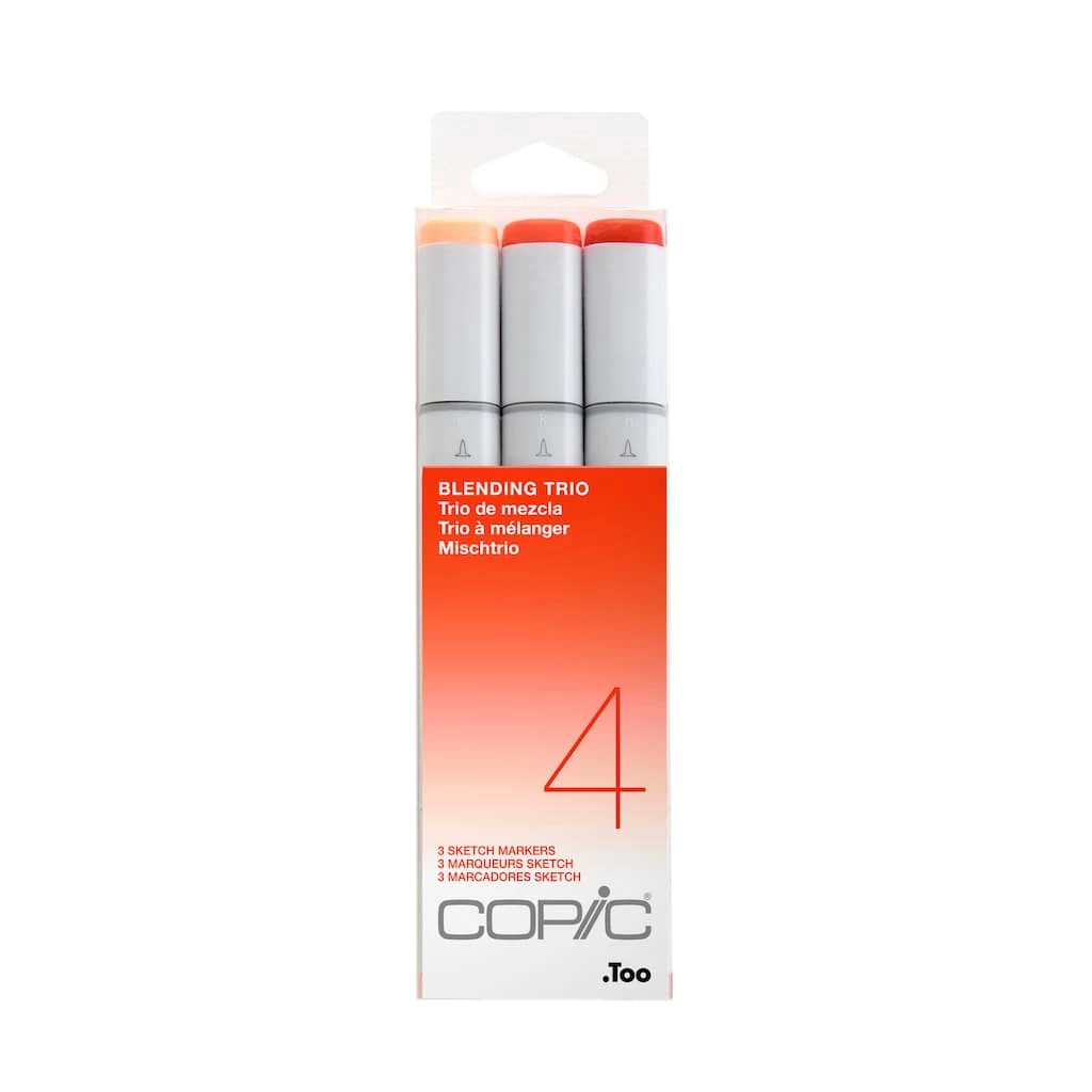Buy 😍 Copic® Sketch Marker Blending Trio Set 4, Red ❤️ 3 Buy 😍 Copic® Sketch Marker Blending Trio Set 4, Red ❤️