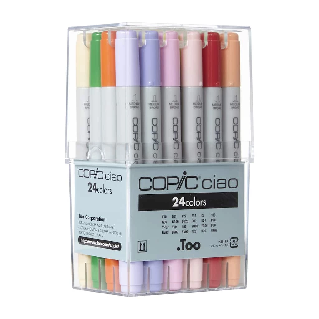 Cheapest ๐ฅ 6 Packs: 24 ct. (144 total) Copic® Ciao Marker Set, Basic โ๏ธ 3 Cheapest ๐ฅ 6 Packs: 24 ct. (144 total) Copic® Ciao Marker Set, Basic โ๏ธ