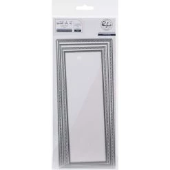 Best deal ๐ Pinkfresh Studio Essentials Slim Diagonal Stitched Rectangles Die Set ๐