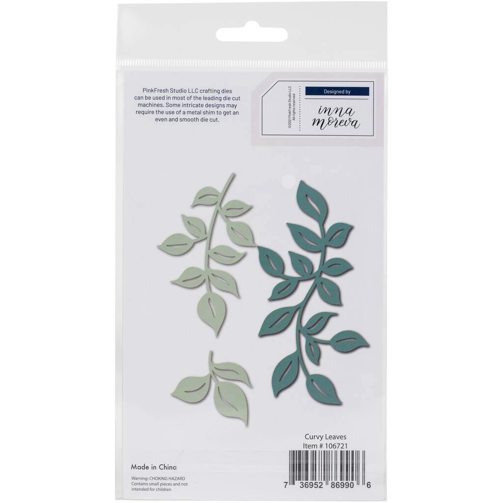 Cheapest ๐ Pinkfresh Studio Curvy Leaves Die Set ๐ 5 Cheapest ๐ Pinkfresh Studio Curvy Leaves Die Set ๐ - Image 3