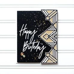 New 🤩 Pinkfresh Studio Scripted Bold Sentiments 2 Clear Stamp Set ⌛ -Copic Shop D394917S 6