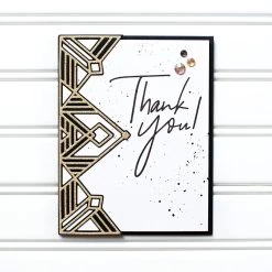 Hot Sale 😉 Pinkfresh Studio Scripted Bold Sentiments 1 Clear Stamp Set 😀 -Copic Shop D394927S 4