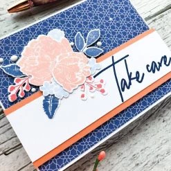 Hot Sale 😉 Pinkfresh Studio Scripted Bold Sentiments 1 Clear Stamp Set 😀 -Copic Shop D394927S 9