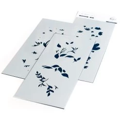 New 🌟 Pinkfresh Studio You Are My Favorite Slimline Stencils Set 😍