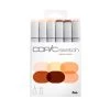 Discount 🥰 6 Packs: 6 ct. (36 total) Copic® Sketch Portrait Marker Set 👏 -Copic Shop D396569S 1 1