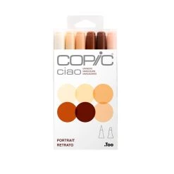 Cheap 🔥 Copic® Ciao 6 Color Portrait Marker Set 🤩