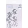 Wholesale 👏 Pinkfresh Studio Floral Circles Die Set 👍 -Copic Shop D402170S 1
