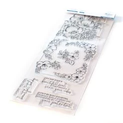 Promo 🥰 Pinkfresh Studio Anemone Magic Clear Stamp Set ✨